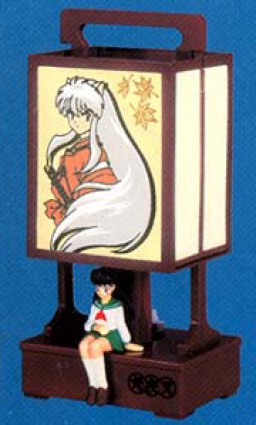 Higurashi Kagome (Inu Yasha DX Lamp Figure), Sengoku Otogizoushi: InuYasha, Banpresto, Pre-Painted